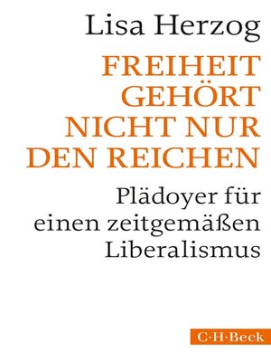 cover image of Freiheit gehört nicht nur den Reichen